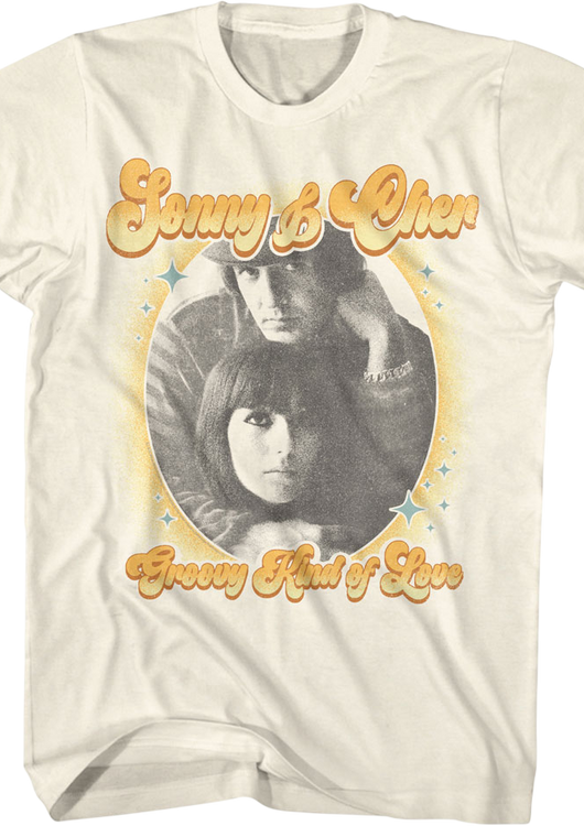 Groovy Kind Of Love Sonny & Cher T-Shirt - main product image