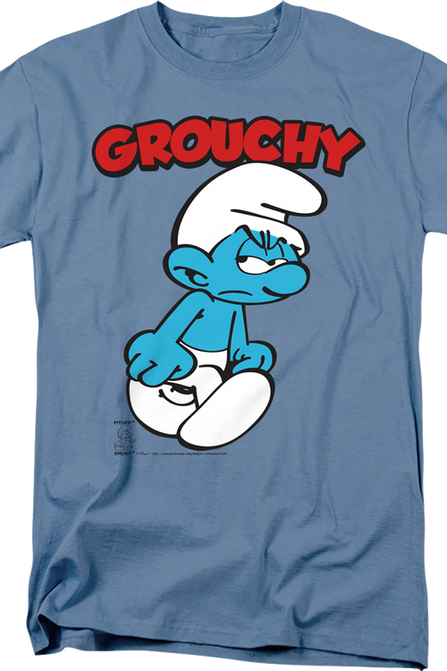 Grouchy Smurf T-Shirtmain product image