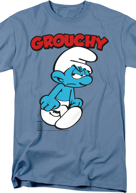 Grouchy Smurf T-Shirt - main product image