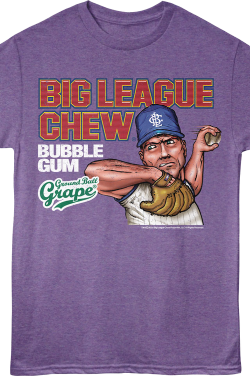 Ground Ball Grape Big League Chew T-Shirtmain product image