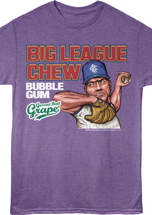 Ground Ball Grape Big League Chew T-Shirt - main product image