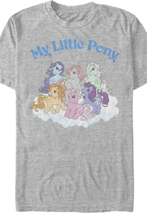 Group Cloud Photo My Little Pony T-Shirt