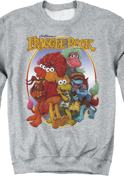 Group Hug Fraggle Rock Sweatshirt - main product image