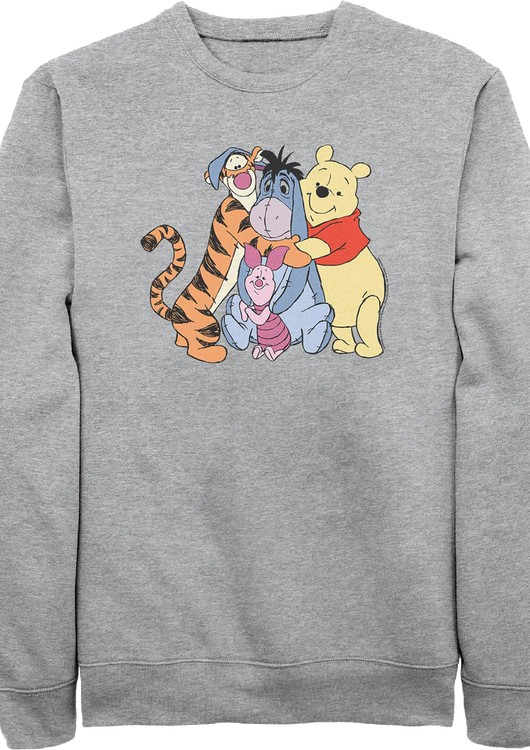 Group Hug Winnie The Pooh Sweatshirt - main product image