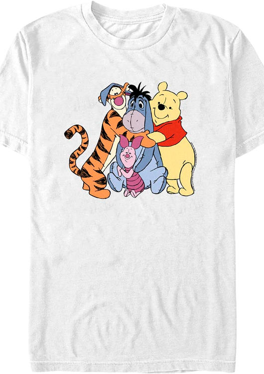 Group Hug Winnie The Pooh T-Shirt - main product image