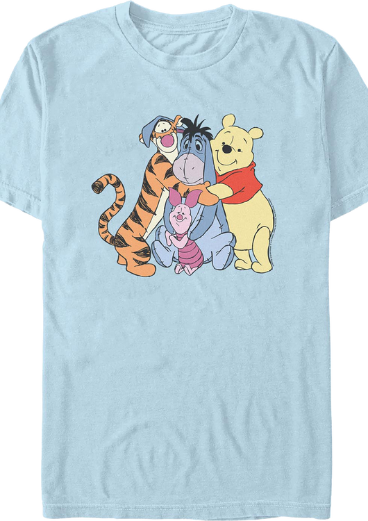 Group Hug Winnie The Pooh T-Shirt - main product image