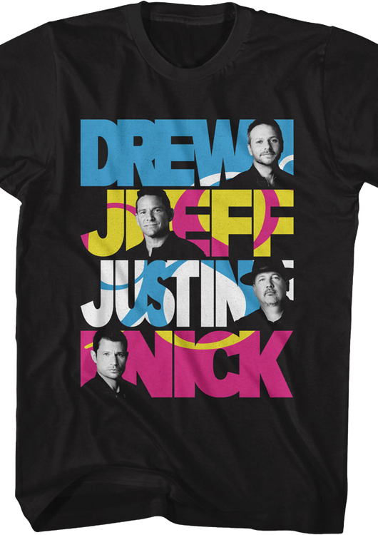 Group Members 98 Degrees T-Shirt - main product image