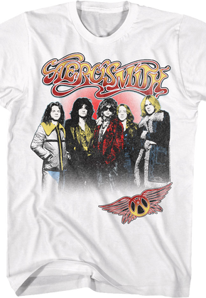 Group Photo Aerosmith T-Shirt