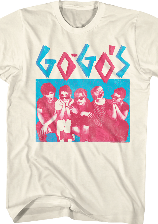 Group Photo Go-Go's T-Shirt - main product image