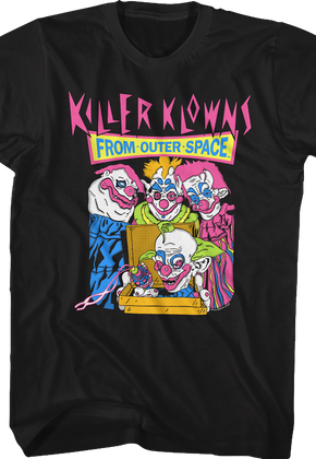 Pizza Box Killer Klowns From Outer Space T-Shirt