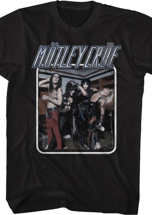 Group Photo Motley Crue T-Shirt - main product image