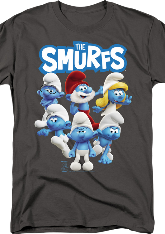 Group Photo Smurfs T-Shirt - main product image