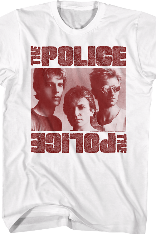 Group Photo The Police T-Shirtmain product image
