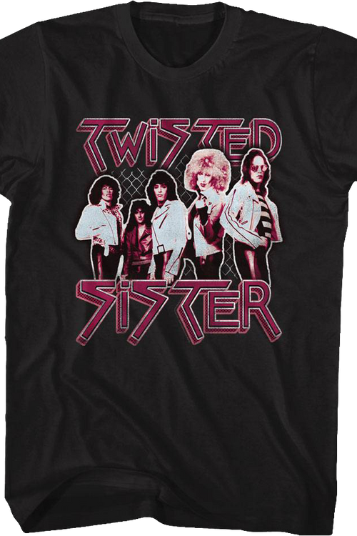 Group Photo Twisted Sister T-Shirtmain product image
