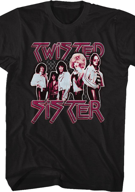 Group Photo Twisted Sister T-Shirt - main product image