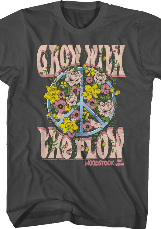 Grow With The Flow Woodstock T-Shirt - main product image