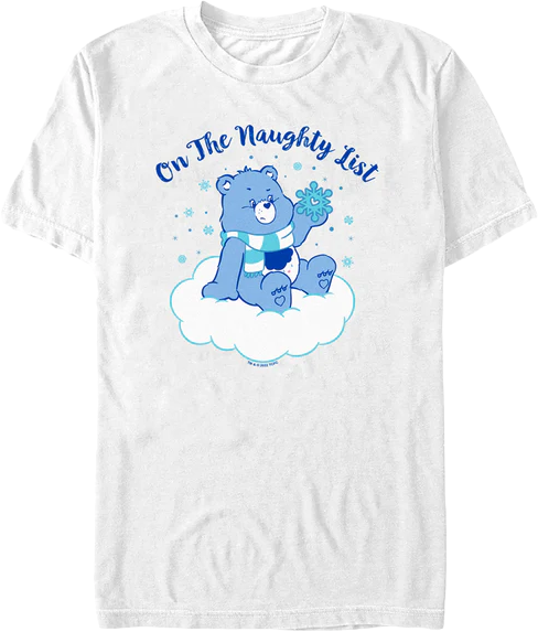 Grumpy Bear On The Naughty List Care Bears T-Shirt - main product image
