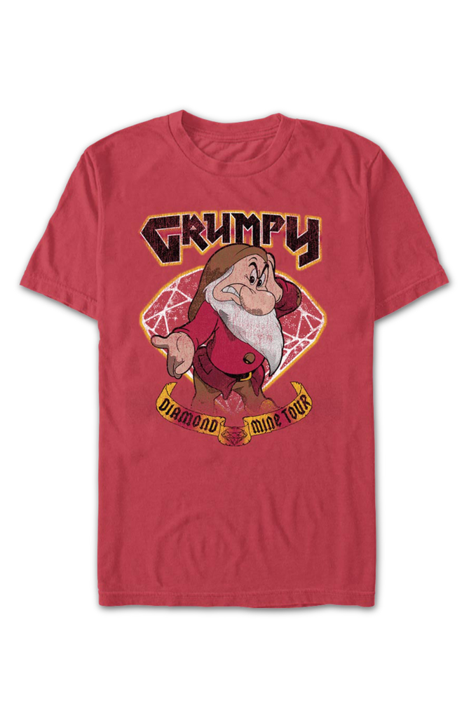 Grumpy Diamond Mine Tour Snow White Disney T-Shirt