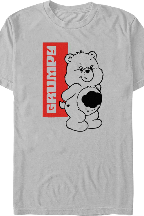 Grumpy Sketch Care Bears T-Shirt - main product image