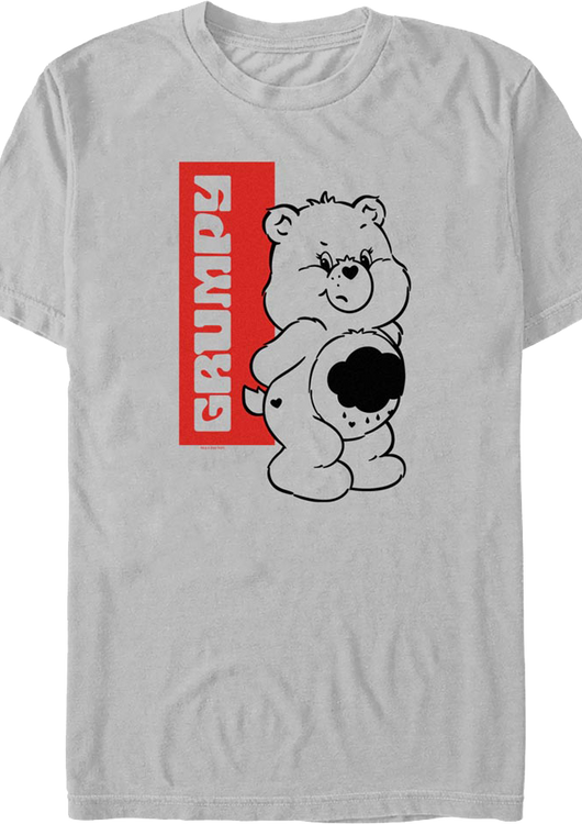 Grumpy Sketch Care Bears T-Shirt - main product image