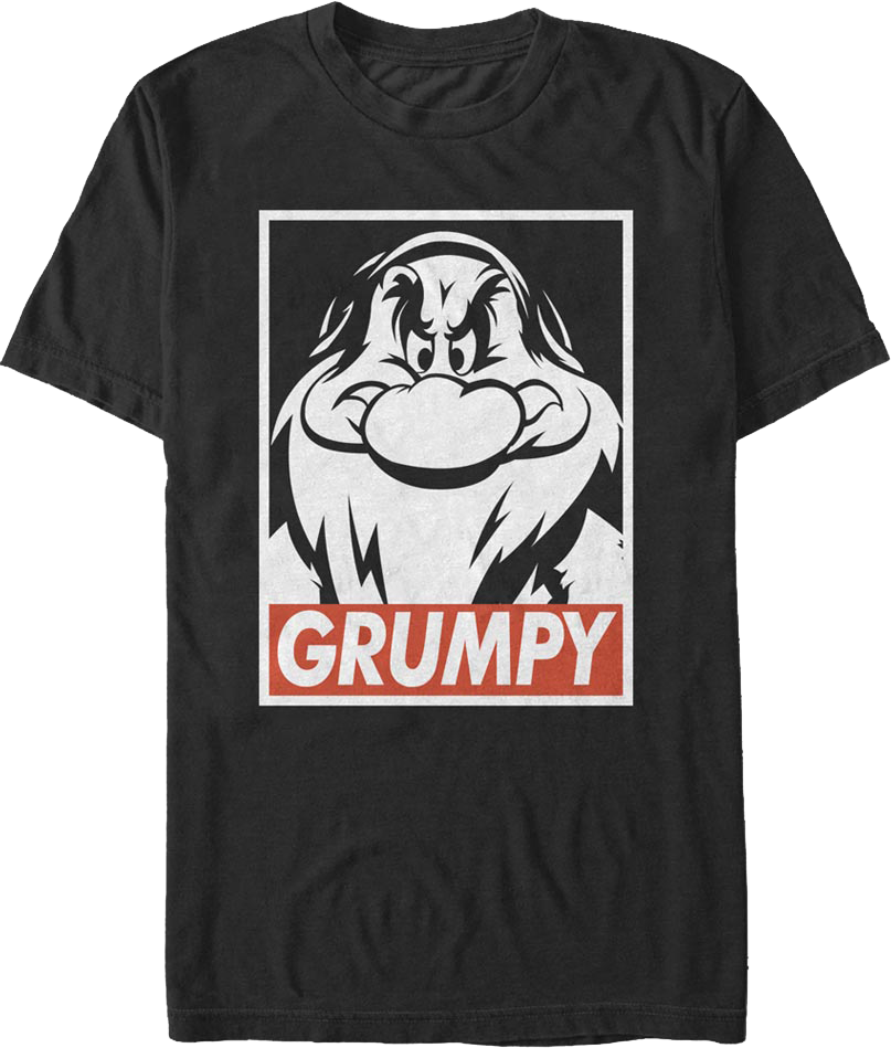 Grumpy Merchandise Grumpy Snow White and the Seven Dwarfs Disney T-Shirt