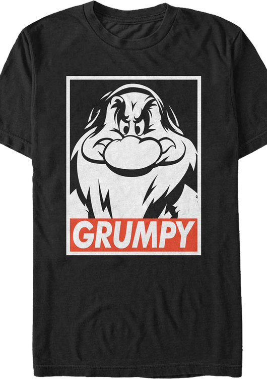 Grumpy Snow White and the Seven Dwarfs Disney T-Shirt - main product image
