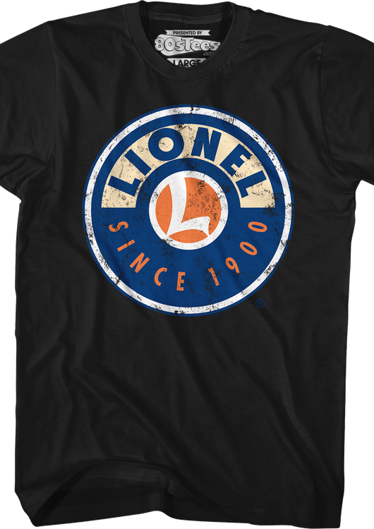 Grunge Logo Lionel Trains T-Shirts - main product image