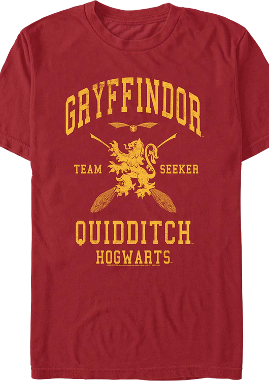 Gryffindor Quidditch Harry Potter T-Shirt - main product image