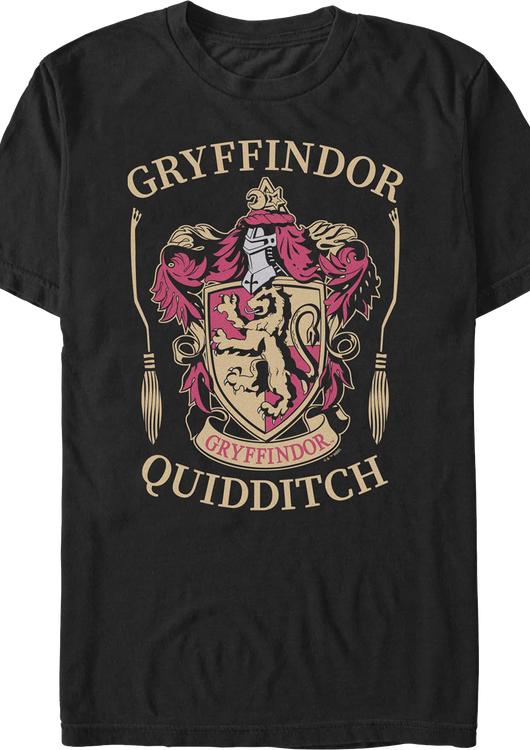 Gryffindor Quidditch Crest Harry Potter T-Shirt - main product image
