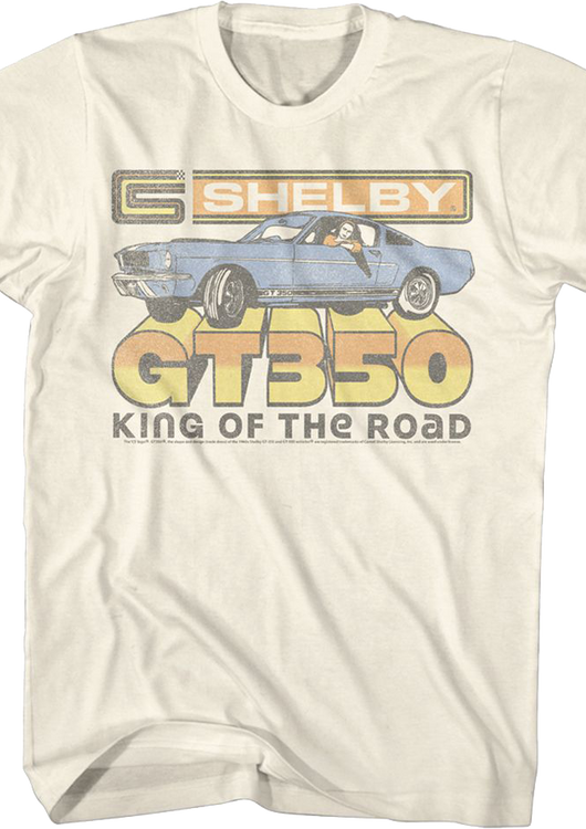 GT350 King Of The Road Shelby T-Shirt - main product image