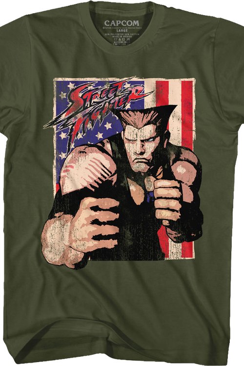 Guile Street Fighter T-Shirtmain product image
