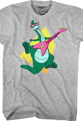 Guitar Denver The Last Dinosaur T-Shirt