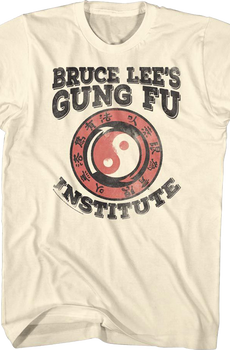 Gung Fu Institute Logo Bruce Lee T-Shirt