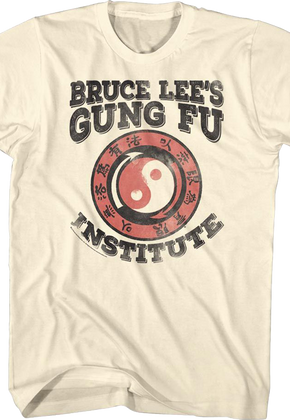 Gung Fu Institute Logo Bruce Lee T-Shirt