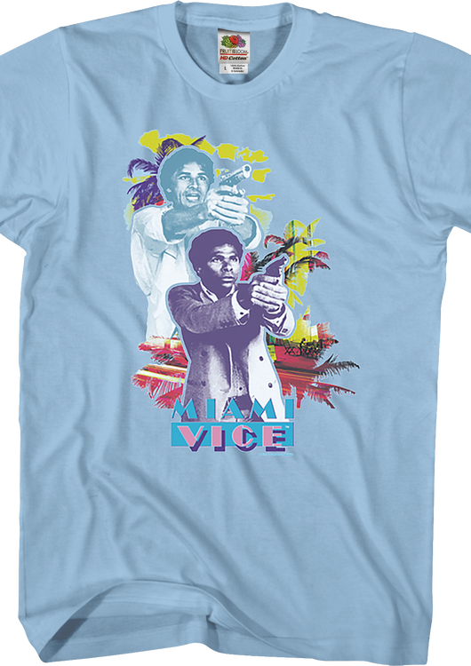 Guns Drawn Miami Vice T-Shirt - main product image