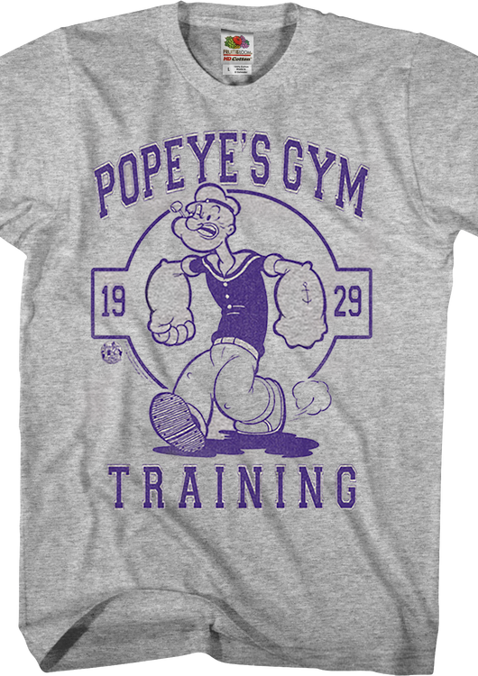 Gym Training Popeye T-Shirt - main product image