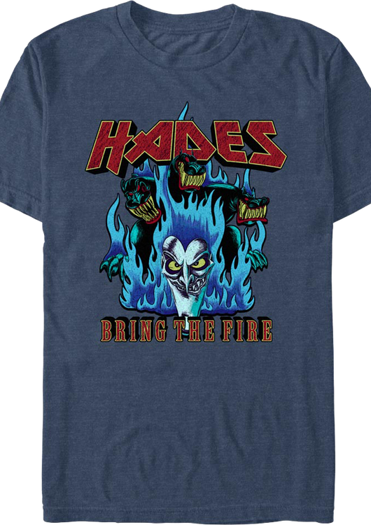 Hades Bring The Fire Hercules Disney T-Shirt - main product image