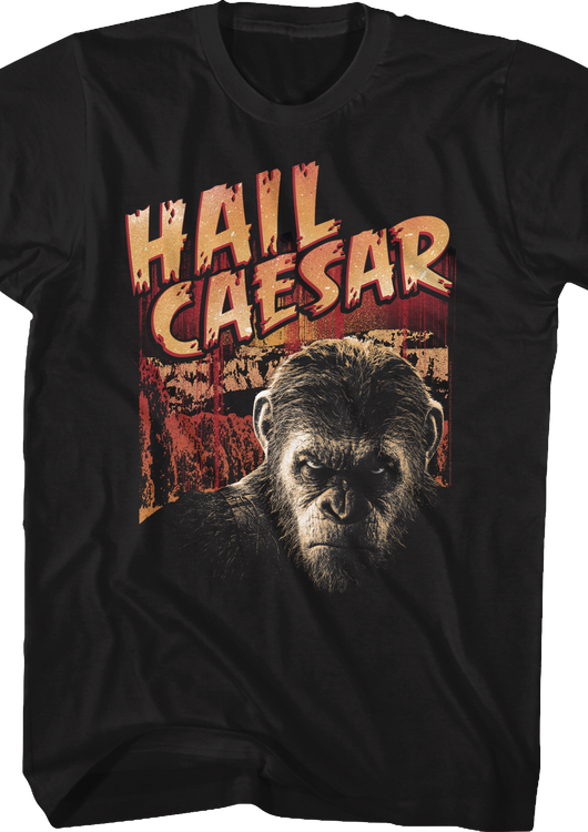 Hail Caesar Planet Of The Apes T-Shirt - main product image