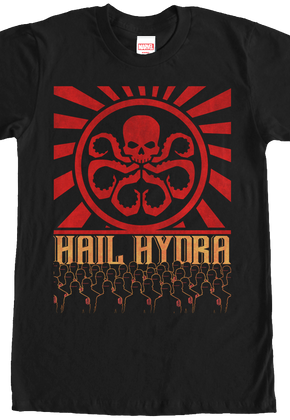 Hail Hydra Marvel Comics T-Shirt