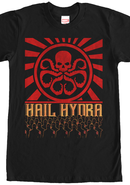 Hail Hydra Marvel Comics T-Shirt - main product image