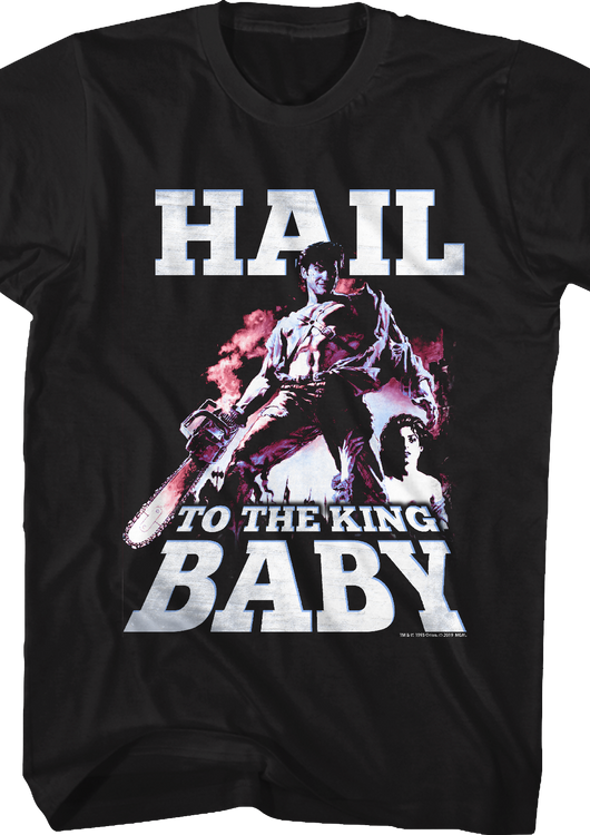 Hail To The King Baby Army Of Darkness T-Shirt - main product image