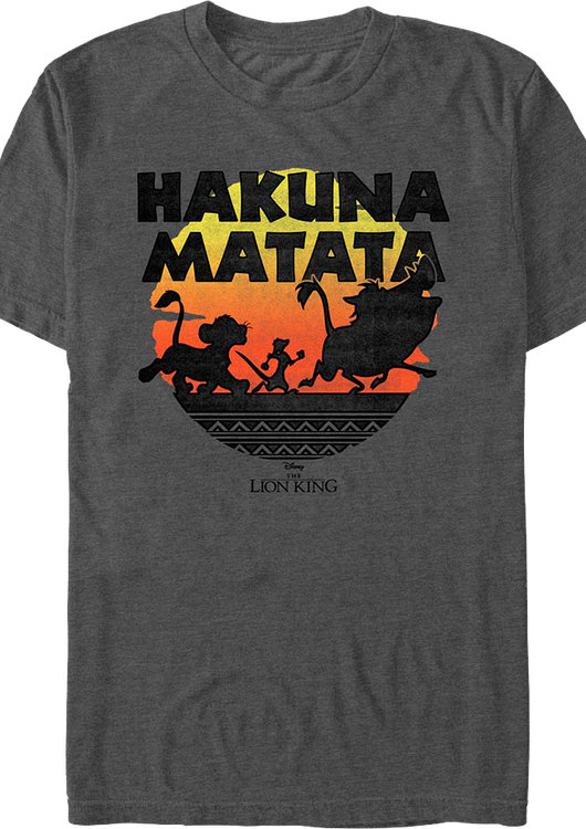 Hakuna Matata Lion King T-Shirt - main product image