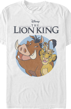 Pumbaa, Timon & Simba Lion King T-Shirt