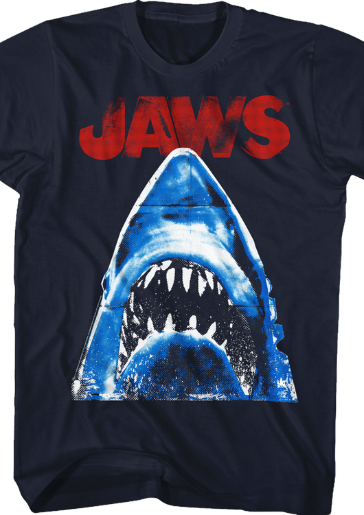 Halftone Jaws T-Shirt - main product image