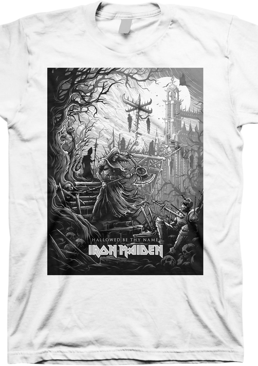 Hallowed Be Thy Name Iron Maiden T-Shirt - main product image