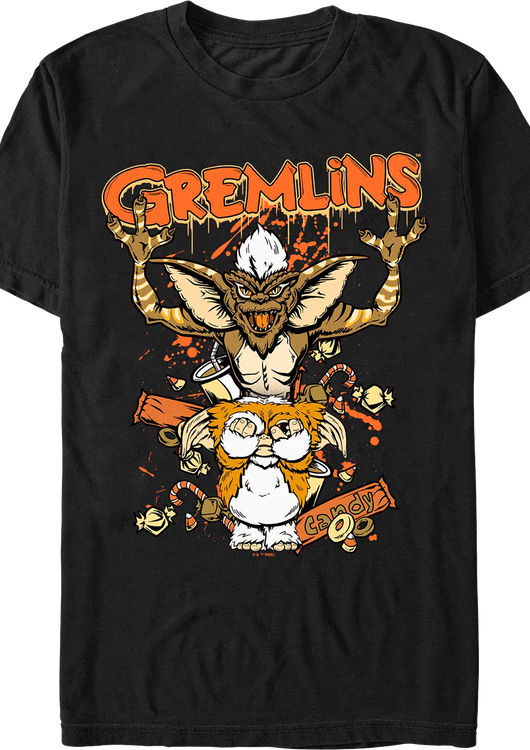 Halloween Candy Gremlins T-Shirt - main product image