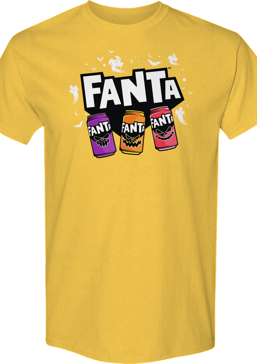 Halloween Cans Fanta T-Shirt - main product image
