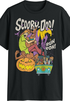 Halloween Collage Scooby-Doo T-Shirt