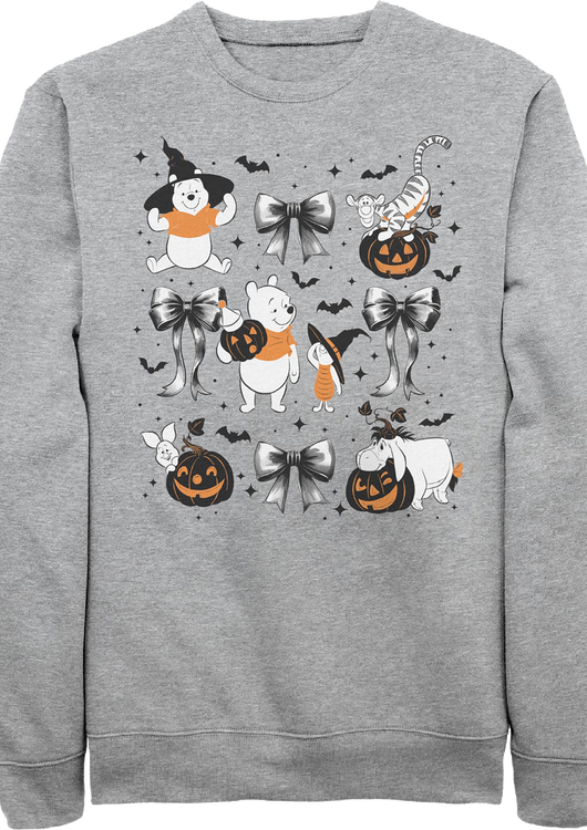 Halloween Collage Winnie The Pooh Sweatshirt - main product image