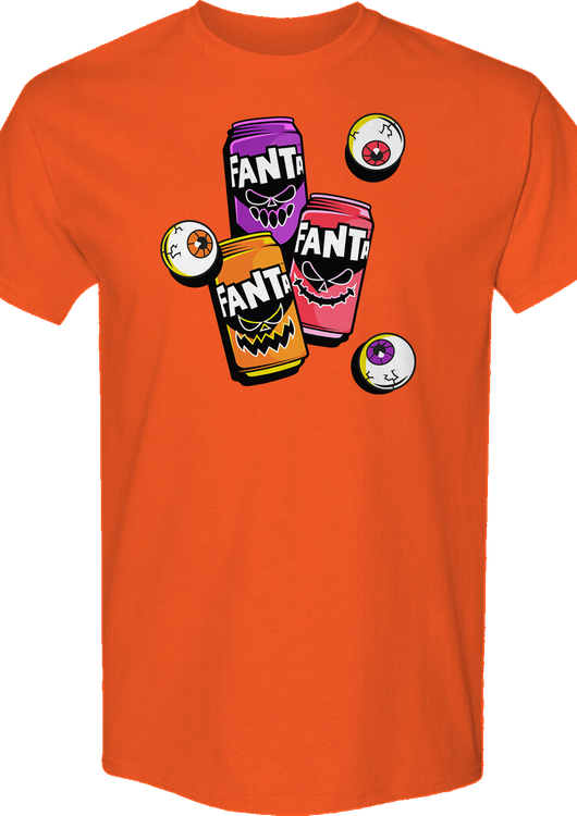 Halloween Eyeballs Fanta T-Shirt - main product image